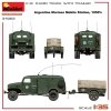 Miniart 37062 K-51 RADIO TRUCK WITH TRAILER 1/35